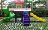 Chọn mua cầu trượt cho bé chơi trong nhà sao cho an toàn?