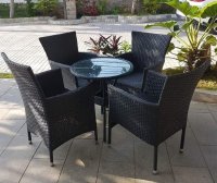 Tư vấn chọn mua bàn ghế nhựa giả mây ngoài trời