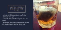 Những lợi ích khi uống chè vằng