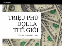 Gia tăng kỷ lục số lượng triệu phú đôla - 16,5 triệu người nắm giữ 63.500 tỷ USD