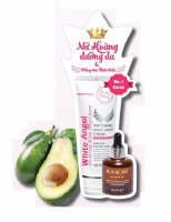 Trắng da với White Angel PH 5,5 và tinh chất bơ Aguacate 99,6% Skinaz