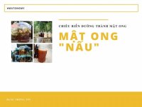 Mật ong nấu - chiêu trò biến đường thành mật ong