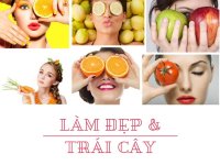 Bí quyết làm đẹp từ các loại trái cây
