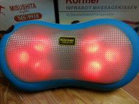 Tác dụng của gối massage hồng ngoại
