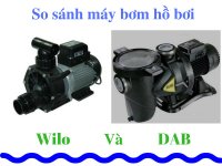 So sánh máy bơm hồ bơi Euroswim và Wilo