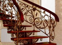 Cầu thang sắt mỹ nghệ đẹp cao cấp