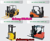 Xe nâng qua sử dụng phổ biến hiện nay