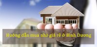 Kinh nghiệm quý báu mua nhà giá rẻ ở Bình Dương