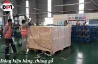 Đóng gói kiện hàng, máy móc bằng thùng gỗ