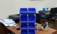 Kệ dụng cụ, khay đựng linh kiện nhựa xếp tầng