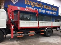 Giá lăn bánh xe tải Hino 8 tấn gắn cẩu tại TPHCM