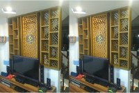 Mốt trang trí nội thất đẹp từ lam gỗ công nghiệp trang trí cnc