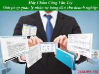 Lắp máy chấm công vân tay tại quận Tân Phú TP.HCM