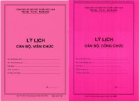 Tư vấn hồ sơ công chức bao gồm những gì?