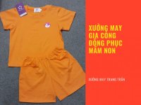 Báo giá may quần áo đồng phục mầm non từ xưởng tại TPHCM