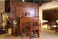 Mẫu vách ngăn bàn thờ gia tiên đẹp trong phòng chung cư Opal Riverside
