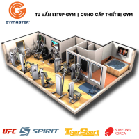 Gymaster tư vấn lắp đặt phòng gym trọn gói