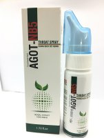 Agot NB5 xịt họng thảo dược giúp giảm rát họng, giảm ho, long đờm, hỗ trợ điều trị viêm họng