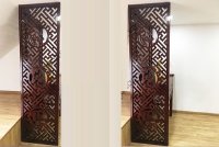 Vách ngăn cnc - vách ngăn bằng gỗ trang trí nhà đẹp
