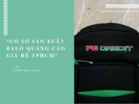 Cơ sở sản xuất balo quảng cáo giá rẻ TPHCM