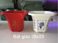 Mẫu chậu trồng cây bằng nhựa giá rẻ