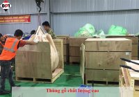 Dịch vụ đóng thùng gỗ an toàn trước khi vận chuyển