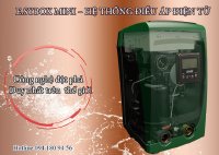 Máy bơm tăng áp biến tần Esybox mini nhỏ gọn đẩy cao lên đến 55 mét