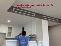 Chuyên nhận thi công máy lạnh âm trần Daikin nối ống gió cho biệt thự, căn hộ sang trọng tại quận 2, quận 7