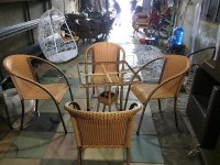 Kinh nghiệm chọn mua bàn ghế giả mây thanh lý