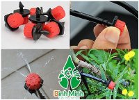 Béc tưới xòe điều chỉnh bán kính lưu lượng