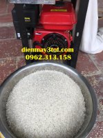 Máy xát gạo mini, máy xát gạo gia đình chỉ 1 lần sạch vỏ trấu, không bị nát hạt gạo
