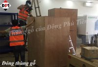 Quy trình đóng gói hàng hóa bằng thùng gỗ tại công ty Đông Phú Tiên