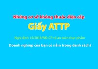 Đối tượng nào phải có chứng chỉ và được tập huấn kiến thức về an toàn thực phẩm?