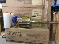 Máy phun khói Galaxy 250 chất lượng tốt tại Dumiho