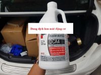 Sự cần thiết của dung dịch làm mát động cơ Dca4