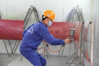 1 lít sơn dầu sơn được bao nhiêu m2 trên bề mặt kim loại?