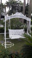 Xích đu sắt sân vườn – Sản phẩm ngoại thất tuyệt vời cho gia đình bạn