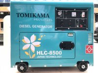 Giới thiệu máy phát điện chMạy dầu Tomikama HLC 8500