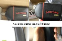 Cách bảo dưỡng súng xiết bulong