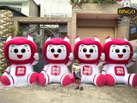 May gấu bông khổng lồ theo yêu cầu cao 2m5,3m,3m5