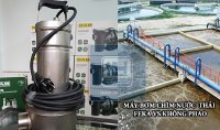 Mua máy bơm chìm hút nước thải cần xác định qua yếu tố nào?