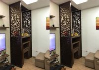 Làm đẹp từ vách ngăn CNC cho khu vực bàn thờ
