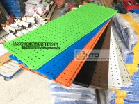 Các loại tấm thép đục lỗ, tấm lỗ cài móc treo , tấm tôn lỗ treo phụ kiện