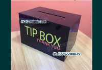 Hộp BOXTIP bằng chất liệu mica trong giá rẻ