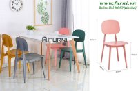 Bộ bàn ăn 4 ghế cho gia đình tại chung cư mini HCM