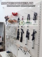 6 mẫu móc treo phụ kiện, móc treo thời trang dạng cài tấm lỗ