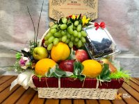 Giỏ trái cây tặng khai trương hồng phát