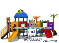 Cầu trượt liên hoàn mầm non loại 1