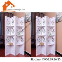 Những mẫu vách ngăn trang trí phòng khách di động