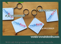 Sản xuất móc khóa làm in logo công ty